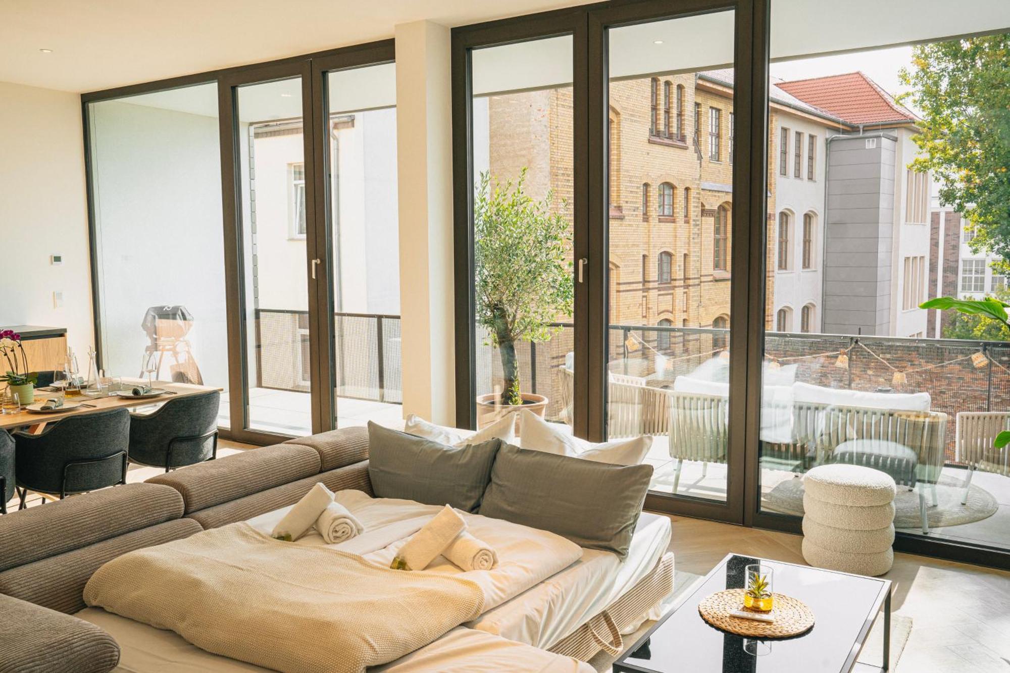 Rr - Penthouse - Luxe 105 Qm - Central - Wifi 마그데부르크 외부 사진